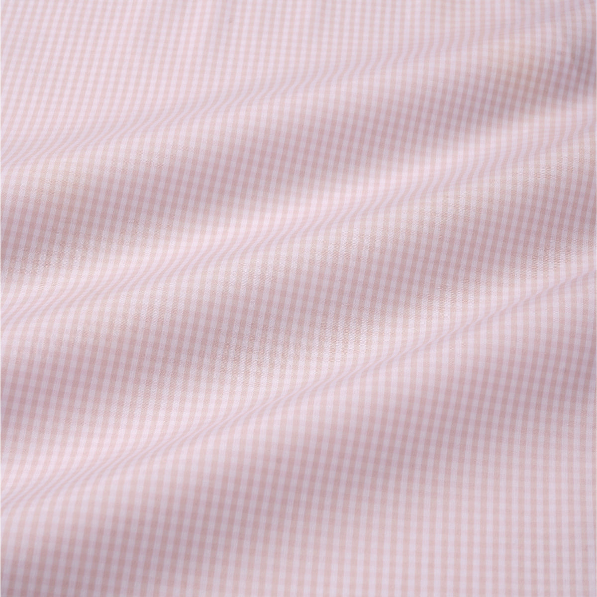 Pale Pink & White Classic Fit Essential Gingham Formal Shirt