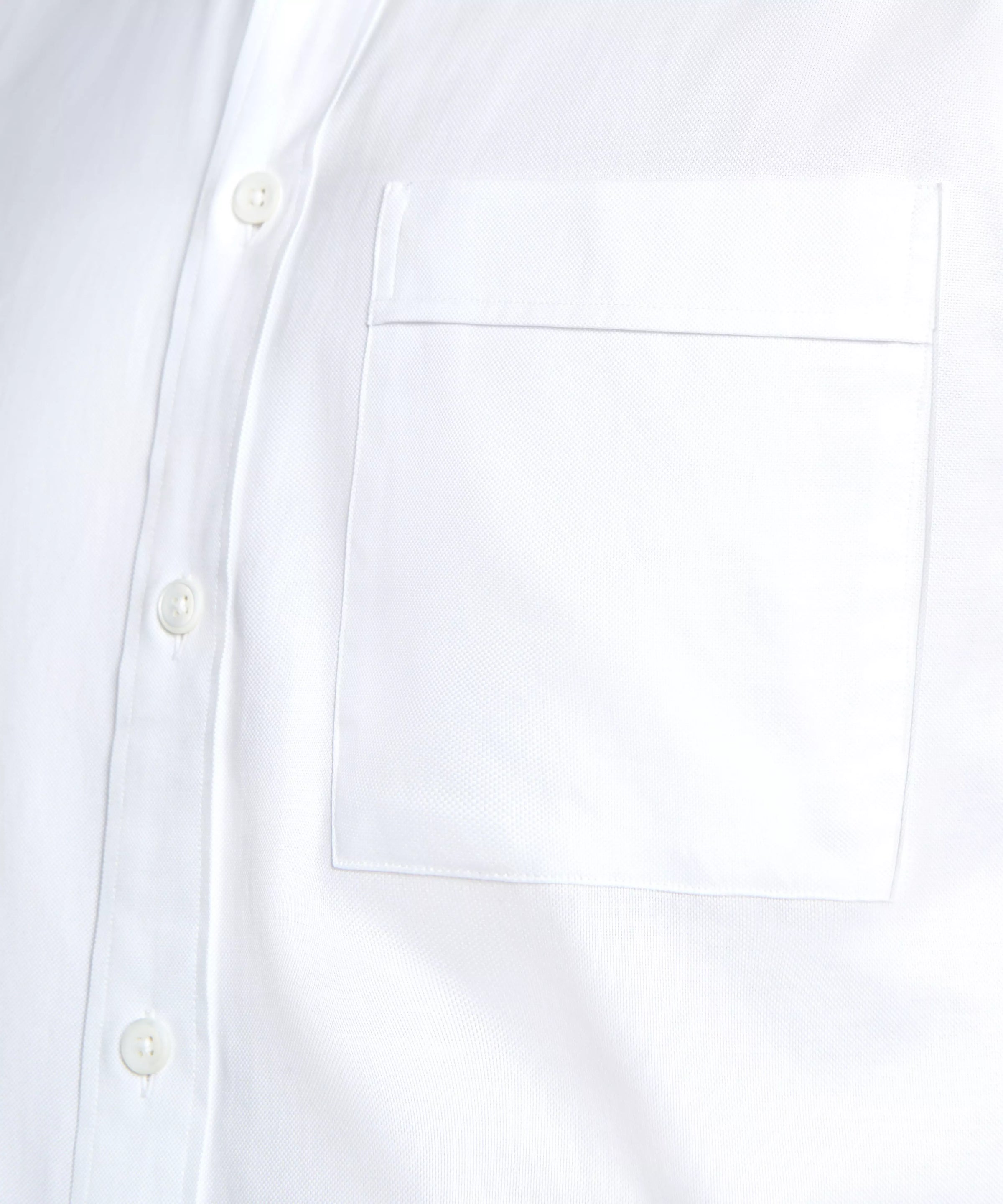 White Tailored Fit Smart Casual Button Down Weekend Oxford Shirt