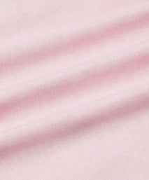 Pale Pink Slim Fit Essential Linen Formal Shirt